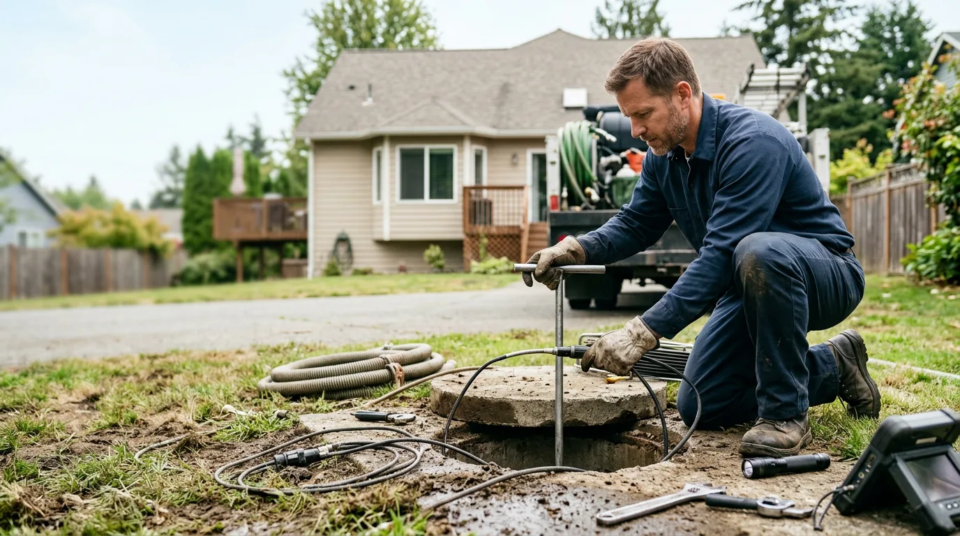 Septic Tank Pumping in Peru, VT